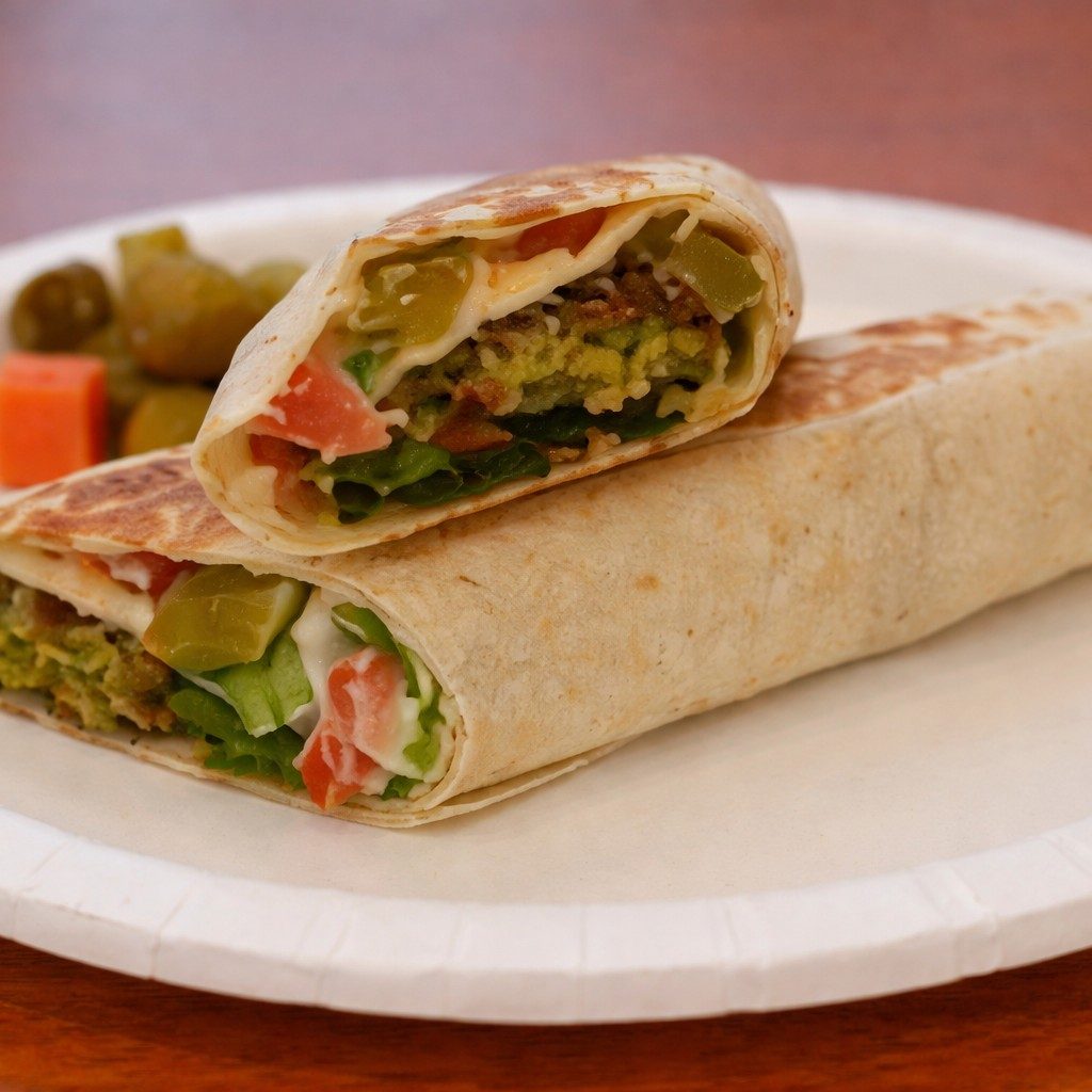Falafel Wrap.