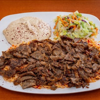 Gyro Over Rice