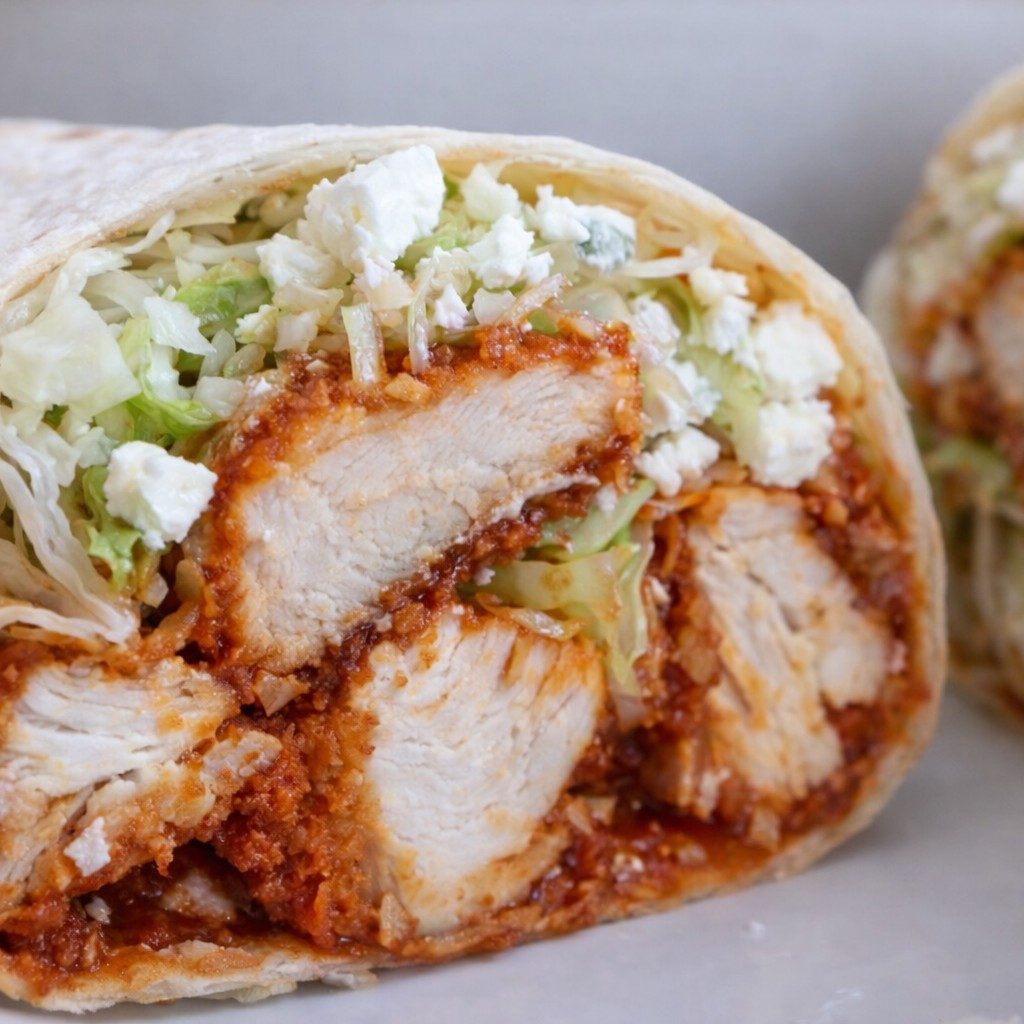 Chicken Strips Wrap.